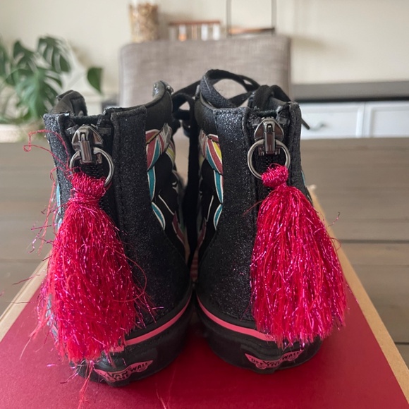 Vans Girls Glitter Unicorn High Top Sneaker - Picture 4 of 8